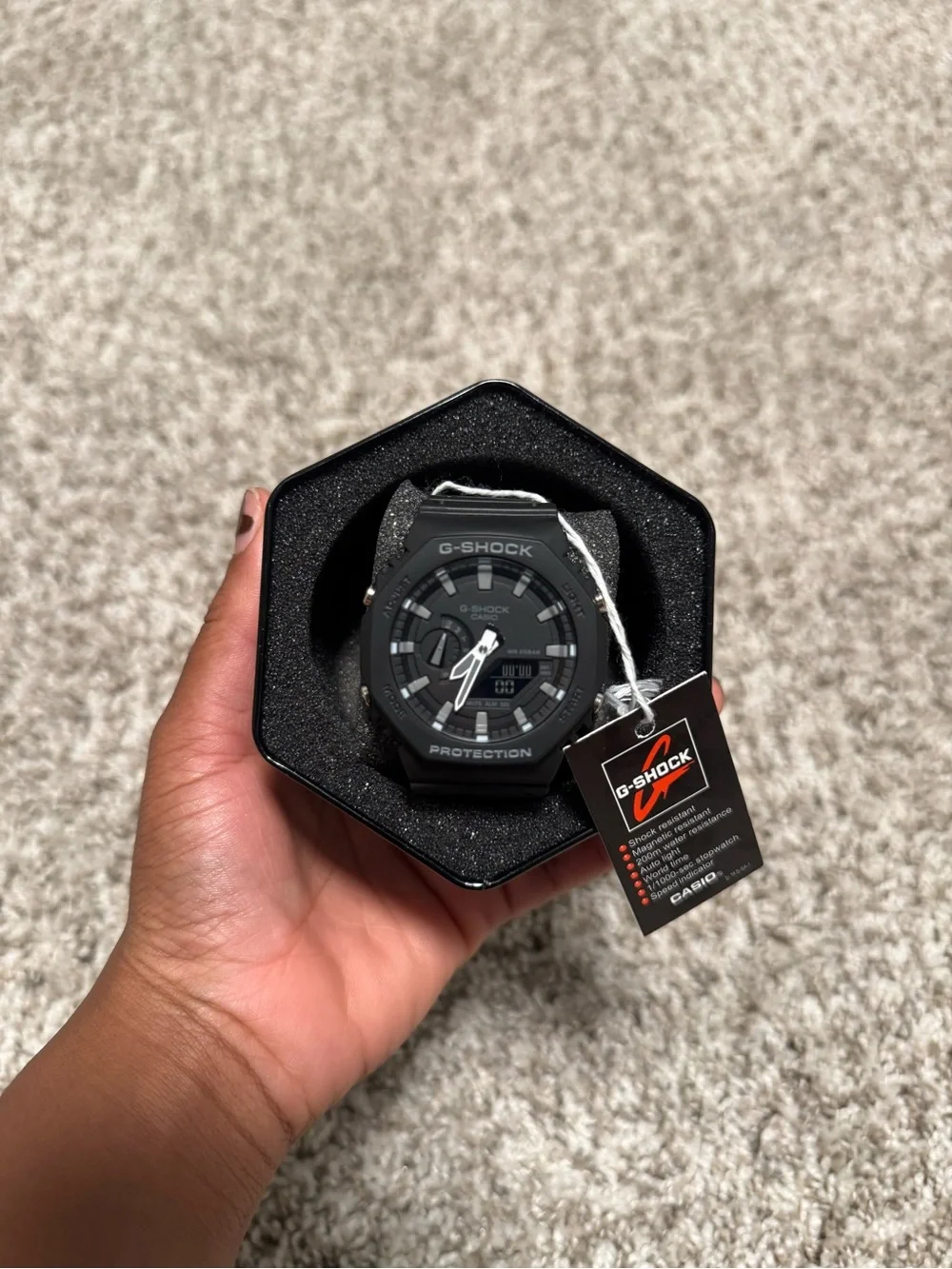 Brand new Casio G-Shock 2100 all black watch